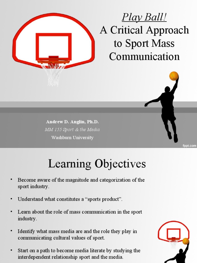 1B) A Critical Approach To Sport Mass Communication | PDF | Mass Media ...