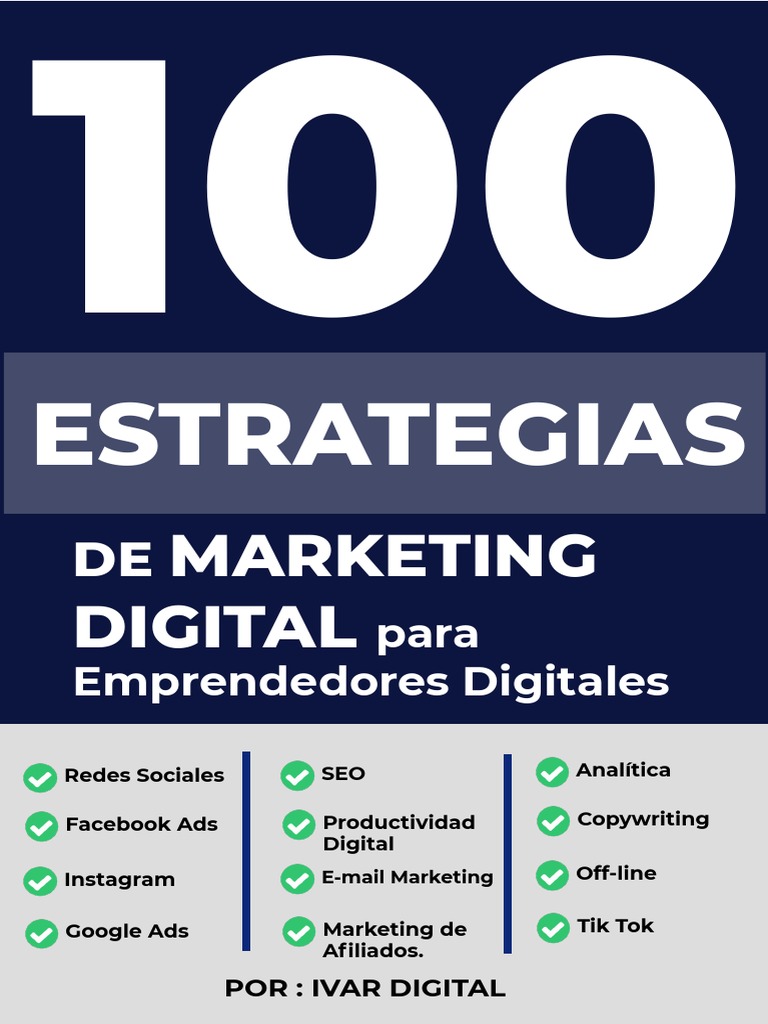 100 Estrategias de Marketing Digital Finallibro | PDF