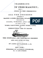 Richardson - Richardson's Monitor of Freemasonry 1860