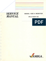 Service Manual: Model 1080 A Monitor PN 314041-02