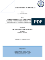 Corrección Postural en Asiento Ortopédico para Pacientes Con Síndrome de West Con Control Digital Implementado en Un Microcontrolador Atmel 2560