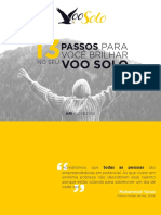 13 passos para o sucesso do seu Voo Solo