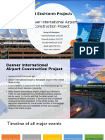 PM End-Term Project:: Denver International Airport Construction Project