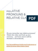 Relative Pronouns and Relative Clauses Grammar Guides 82168