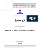 Welding of Non-Code Special Equipment: NIOEC-SP-90-11