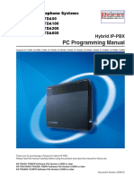 KXTDA600 PC Programming Manual