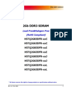 Consumer DDR3 H5TQ2G8 (6) 3DFR (Rev1.3) 131101