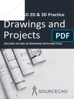 Autocad Simple Drawing