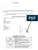 Ficha Tecnica Pico Aluminio Antichispa