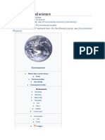 Environmental Science: Jump To Navigationjump To Search