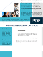 Prejuicios y Estereotipos Linguisticos