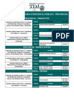 Guía Telefónica Juzgados Provincias La Paz 2021