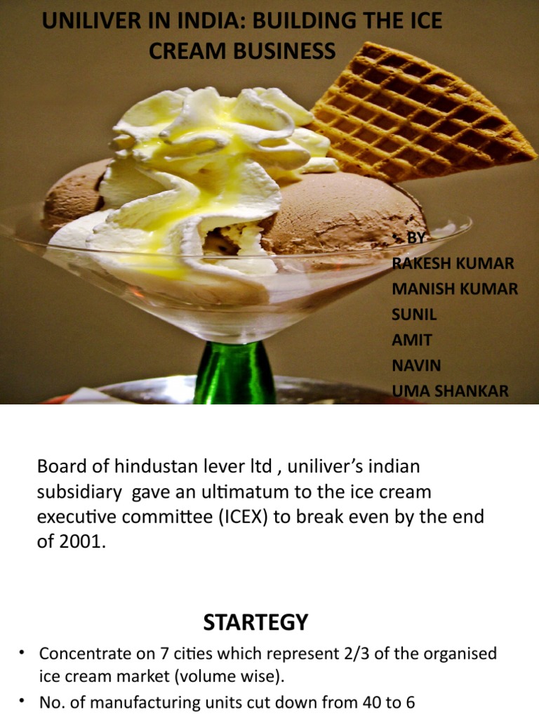 Rakesh Kumar Manish Kumar Sunil Amit Navin Uma Shankar PDF Unilever