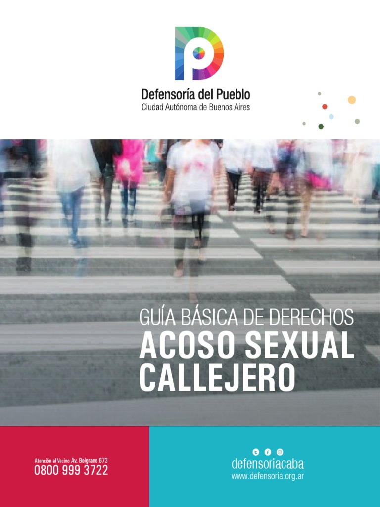 Guía sobre Acoso Sexual Callejero | PDF | Acoso sexual | La violencia ...