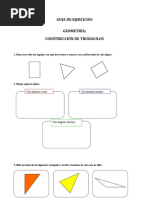 Ejercicio 2 Ángulos Interiores y Exteriores de Un Triángulo | PDF ...