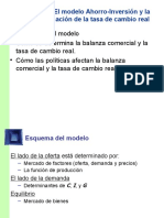 El Modelo Ahorro Inversión y La Tasa D