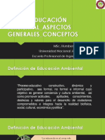 Tema 2 - Educacion Ambiental - Aspectos Generales - Conceptos