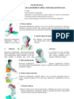 Exercicios de Alongamento para Fazer em Casa Iniciantes