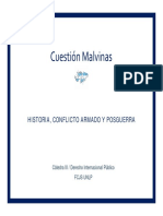 Cuestión Malvinas. Historia, Conflicto Armado y Posguerra