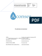 Protocolo Electricidad