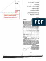 Vezub, Lea (1994) - La Selección de Contenidos Curriculares, Los Criterios de Significatividad y Relevancia en El Conocimiento Escolar