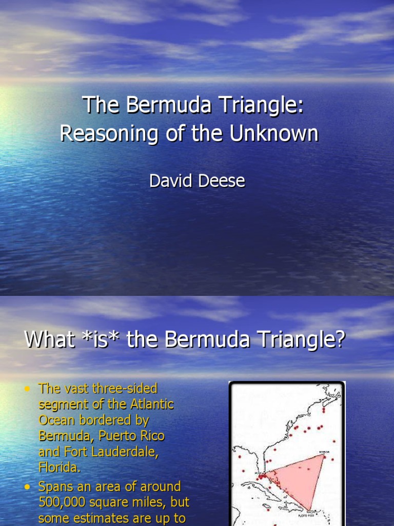 Understanding the Bermuda Triangle Mystery | PDF | Ships