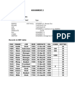 EMP Table Structure:: Name Null? Type