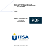 Diferencias Sustanciales Entre La Constitución de 1886 y La Constitución de 1991 de Colombia