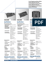 Specifications Specifications Specifications: PCI-1220U PCM-3240 PCI-1240U
