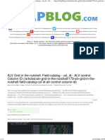 ALV Grid in The Nutshell Field Catalog - Col - Id - ALV Control Column ID