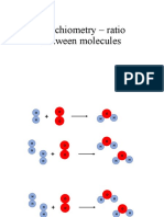 Stoichiometry - Ratio Between Molecules