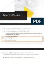 Practice - Paper 4 - Markscheme