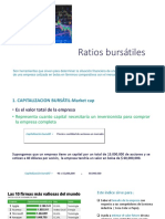 Ratios Bursatiles