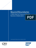 Beyond Boundaries: A New Role For Finance in Driving Business Collaboration