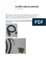 Make An OBD1 Cable For Under 20bucks - Version1