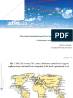 US Business Council For Sustainable Development: Collaboration, Innovation, Real World Projects-May'11