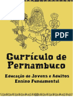 Currículo de Pernambuco do Ensino Fundamental para EJA PUBLICAÇÃO