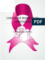 Cancer de Mama en Mi Comunidad