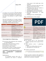 Epidemiology (Ms. Palicpic)