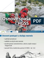 Spasavanje u planini i HGSS