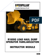 R1600G Load Haul Dump Operator Familiarization Instructor Module
