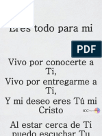 Eres Todo para Mi