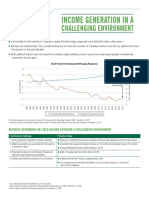 Income Generation in A Challenging Environment