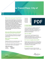 Low Income Transit Pass Edmonton