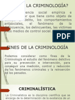 Que Es La Criminología