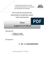 Logiciel NAVTRAX