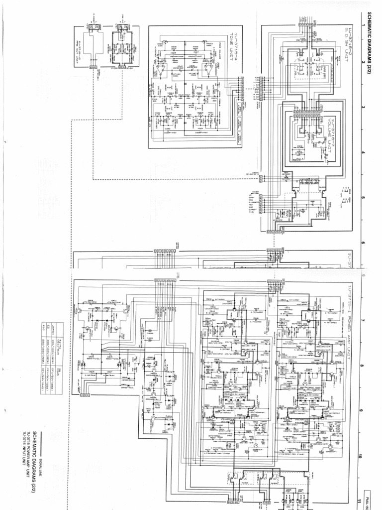 Denon PMA1500AE Schematic | PDF