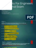 Chemistry For Engineers LABORATORY