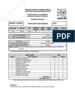 Temas Selectos de Estadistica