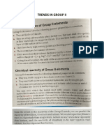 Trends in Group Ii Document